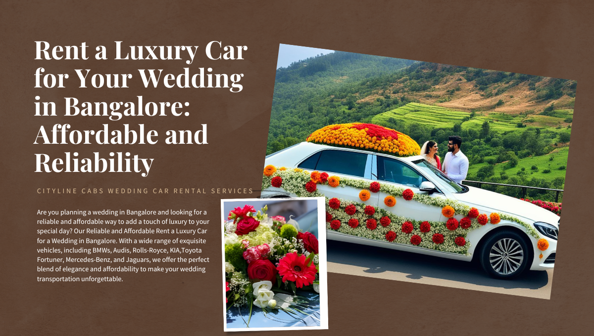 Wedding Car rental Prices - Add decorations