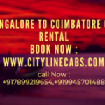 Car rental in Coimbatore with driver.cabsrental.in