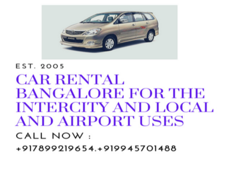 INTERCITY Car rental service in Bangalore.cabsrental.in