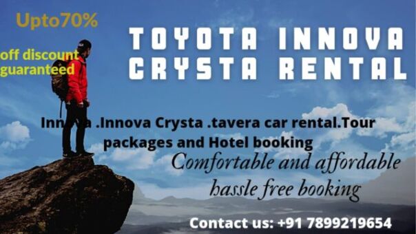 Toyota Innova Crysta Rental in Bangalore.cabsrental.in