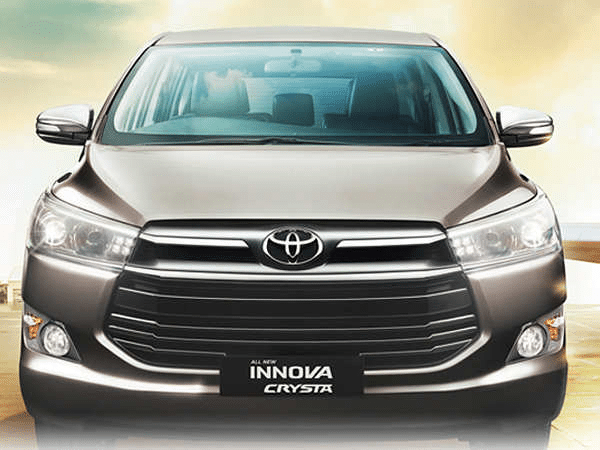 Innova Crysta on rent Rs 14 Per km.cabsrental.in