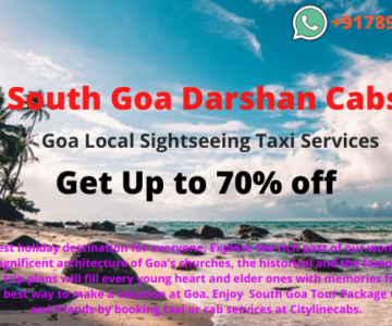 South Goa Darshan Cabs, Goa Local Sightseeing Taxi,cabsrental.in