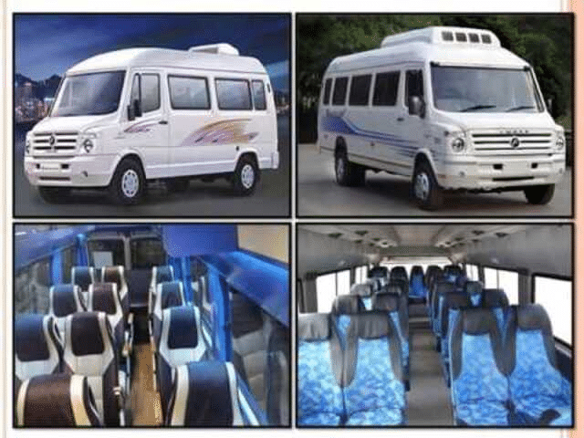 tempo traveller 12 seater rent per km.cabsrental.in