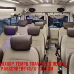 Best Luxury Tempo Traveller Rental for 9 Passengers (2-1)