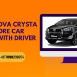SUV Innova Crysta Bangalore Car Rental with Driver