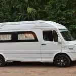 Affordable 9-seater van hire with chauffeur in Bangalore