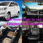 Best Innova crysta for rent in Bangalore At Affordable Prices