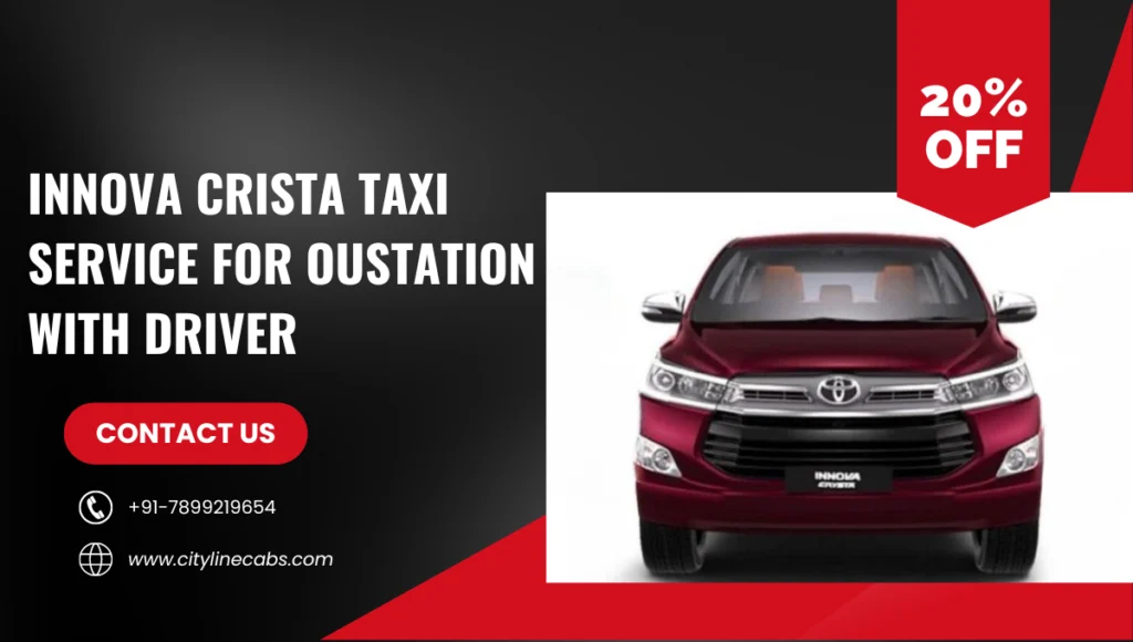 innova crista taxi Service for Oustation with driver