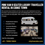 Mini Van 9 seater Luxury Traveller Rental in Cooke Town