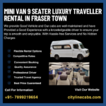 Mini Van 9 seater Luxury Traveller Rental in Fraser Town