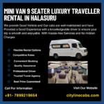 Mini Van 9 seater Luxury Traveller Rental in Halasuru