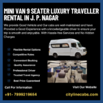 Mini Van 9 seater Luxury Traveller Rental in JP Nagar