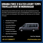 Urbania Force 9 Seater Luxury tempo traveller rent in Indiranagar